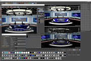 TV Studio Collection Vol 6 - 2 PCS, an Architecture 3D Model by akerStudio (Thumbnail 11 of 98)