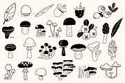 Ink Forest: Botanicals & Characters, an Animal Illustration by Schumacher Shop (Thumbnail 2 of 19)