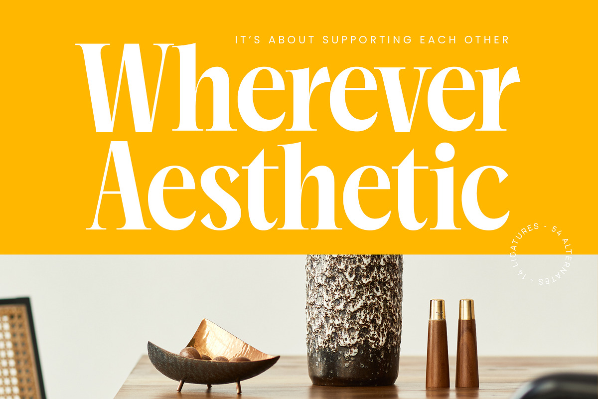 Mailyo Modern Serif Display Font, a Serif Font by timelesstype.co (Photo 11 of 20)