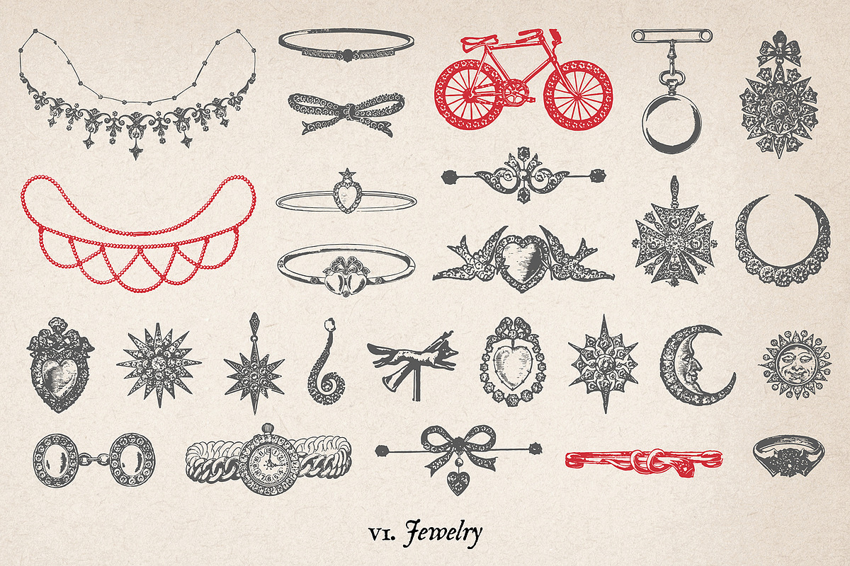 146 Vintage Illustrations, an Object Illustration by Polymath (Photo 13 of 14)