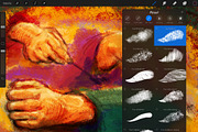 600+ Brushes Procreate BIG PACK, a Brush Add-On by Georg's Procreate Brushes (Thumbnail 43 of 115)