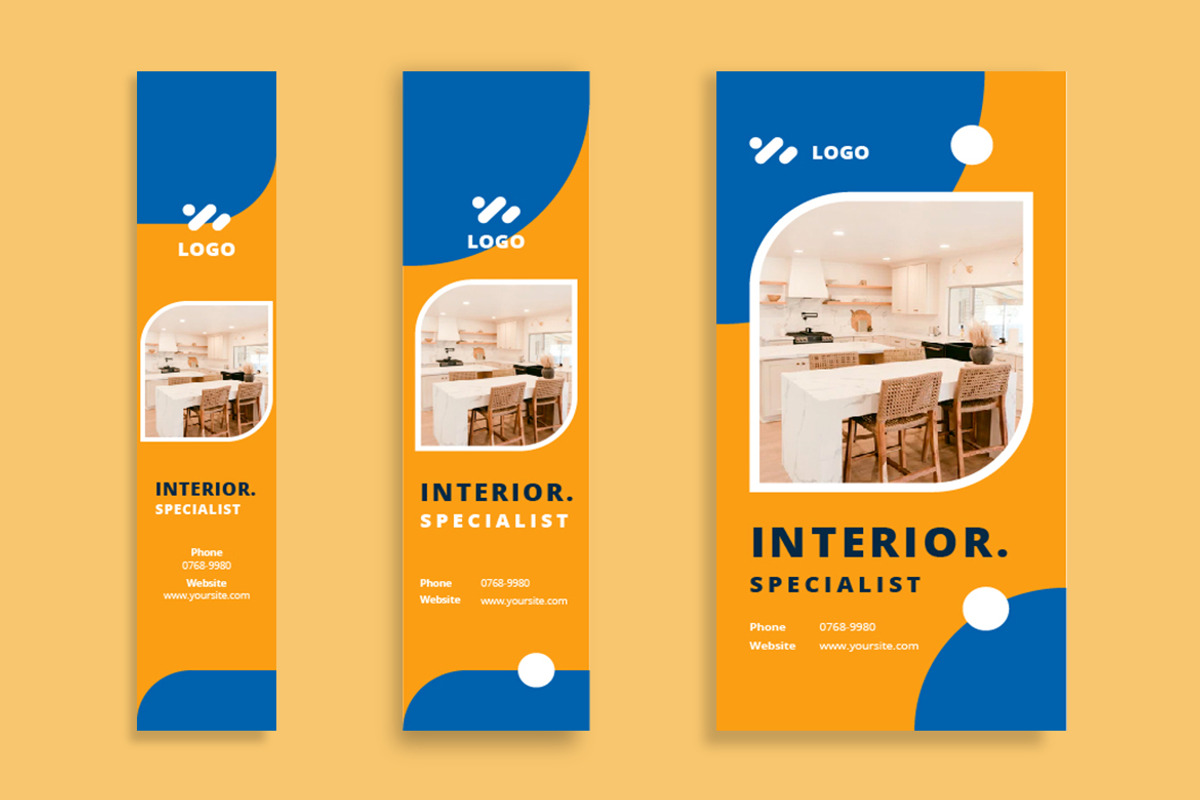 Interior Design Google Ads, a Templates & Theme by MikroType Std