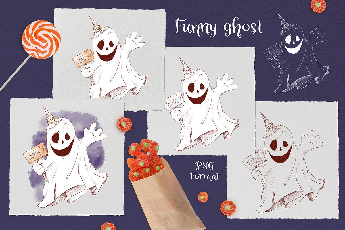 Trick or treat?, a Decorative Illustration by Yuliya Art (Photo 8 of 19)