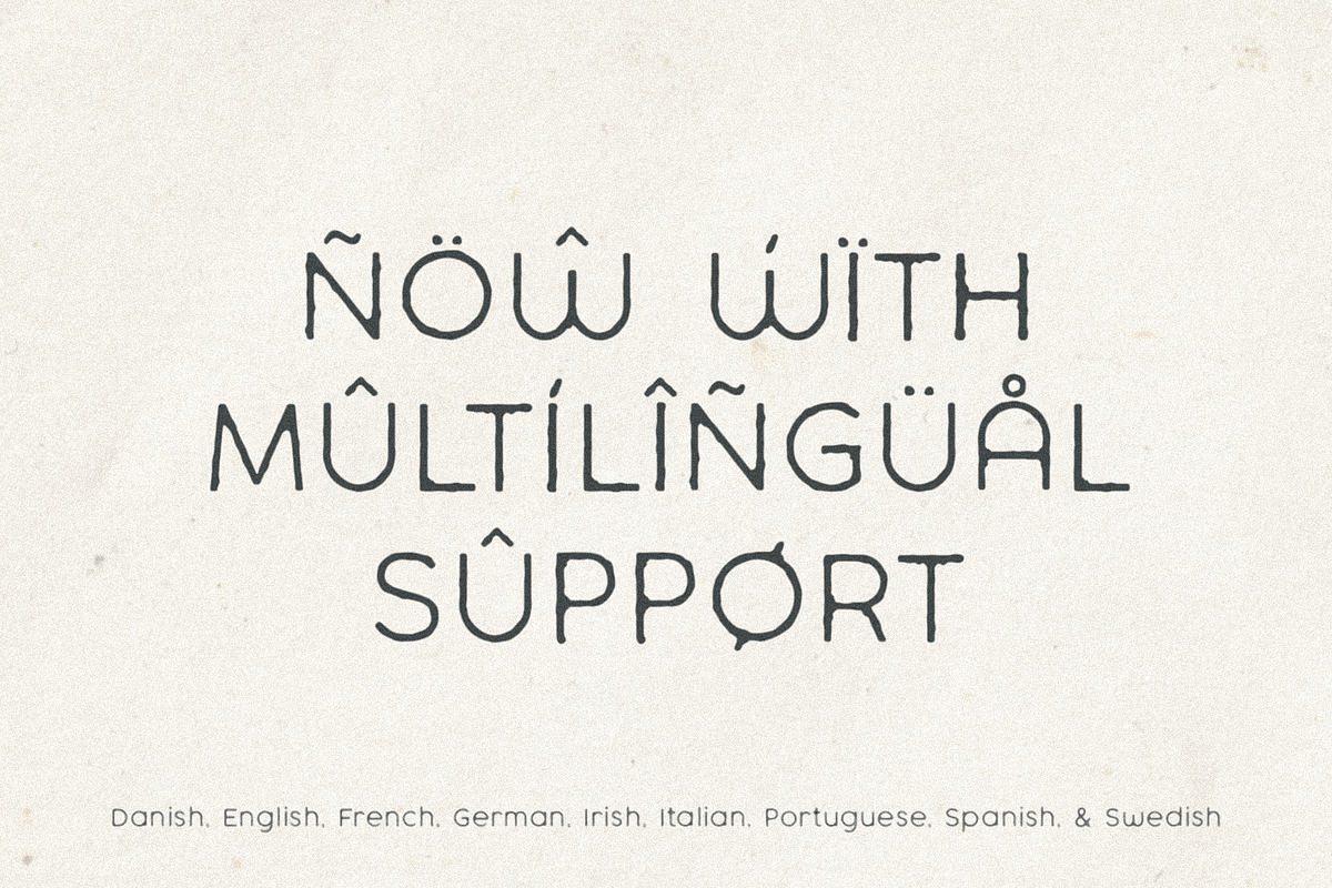 Junebug, a Sans Serif Font by Bruised Goods (Photo 11 of 11)