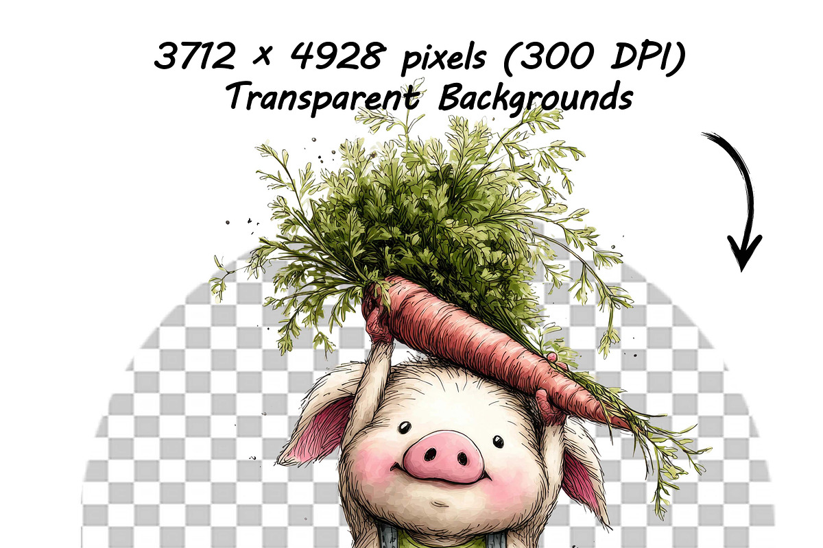Valentine Farm Garden Animal Clipart, a Graphic by one-touch (Photo 12 of 18)