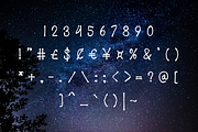 Nightstar sans serif font, a Sans Serif Font by TNE Designs (Thumbnail 3 of 5)