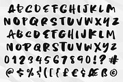 Chaotic Neutral: rough & ready font!, a Script Font by Missy Meyer (Thumbnail 2 of 8)