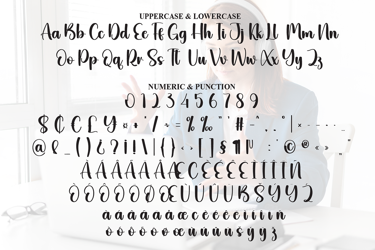 Virtual | Script Font, a Handwritten Font by Scratchones (Photo 7 of 9)