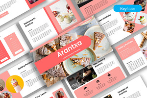 Arantxa – Food Keynote Template, a Presentation Template by kreatifreya