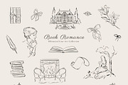 Vintage Literary Line Art collection, a Decorative Illustration by Eva Gentle (Thumbnail 5 of 13)