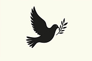 Peace Dove Silhouette Bundle, an Illustration by BIPLOB EXPERT (Thumbnail 11 of 21)