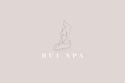 Feminine line drawing logo kit, a Branding & Logo Template by Tropical Type (Thumbnail 5 of 9)