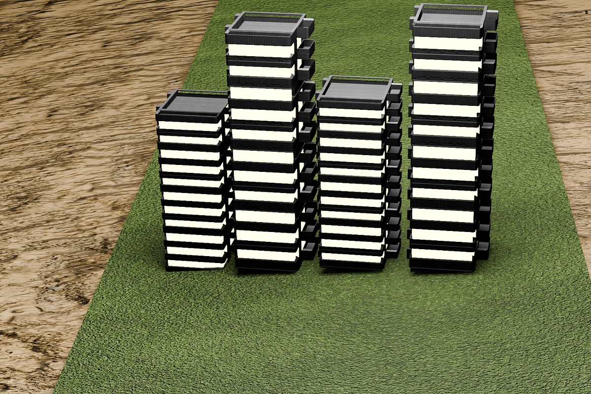Apartment Tower 3D Model, an Architecture 3D Model by Temer (Photo 2 of 4)