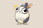 Crazy Lazy Rabbit, an Animal Illustration by By_Pedram (Thumbnail 1 of 3)