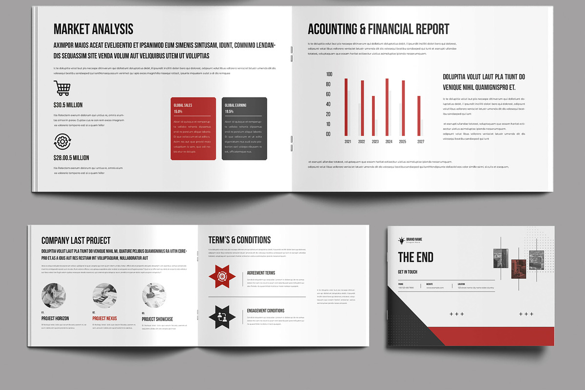 Company Profile Template, a Brochure Template by MightyDesign (Photo 6 of 9)