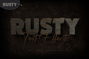 Rusty Metal Text Effects, a Layer Style Add-On by Andrew Skoch Design (Thumbnail 5 of 9)