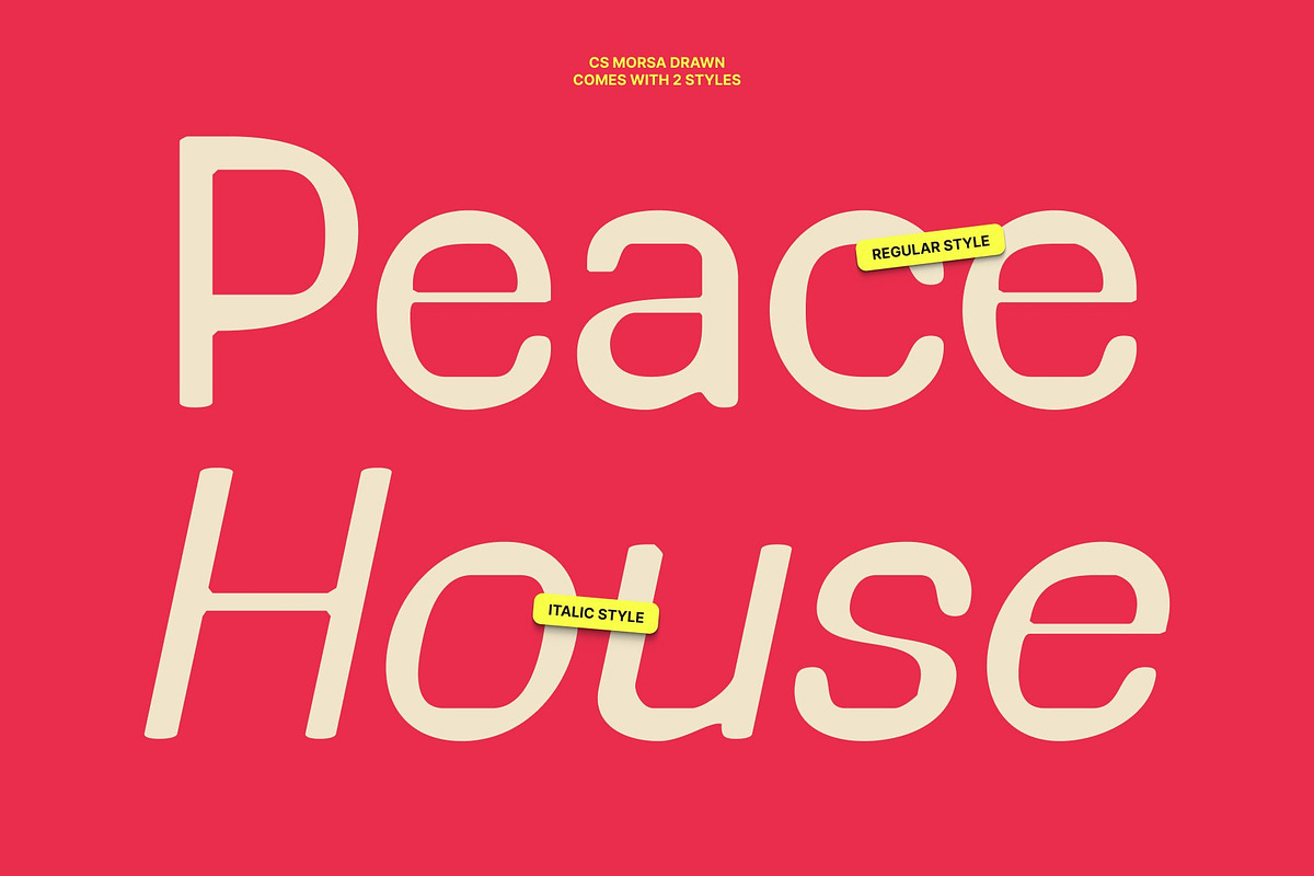 CS Morsa Drawn, a Sans Serif Font by Craft Supply Co. (Photo 6 of 8)