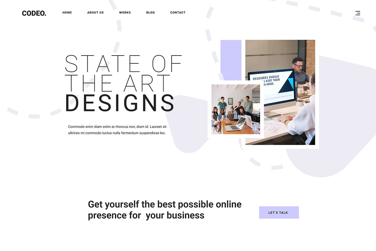 Codeo - Agencies Website Template, a HTML Template by TemplatesJungle (Photo 2 of 2)