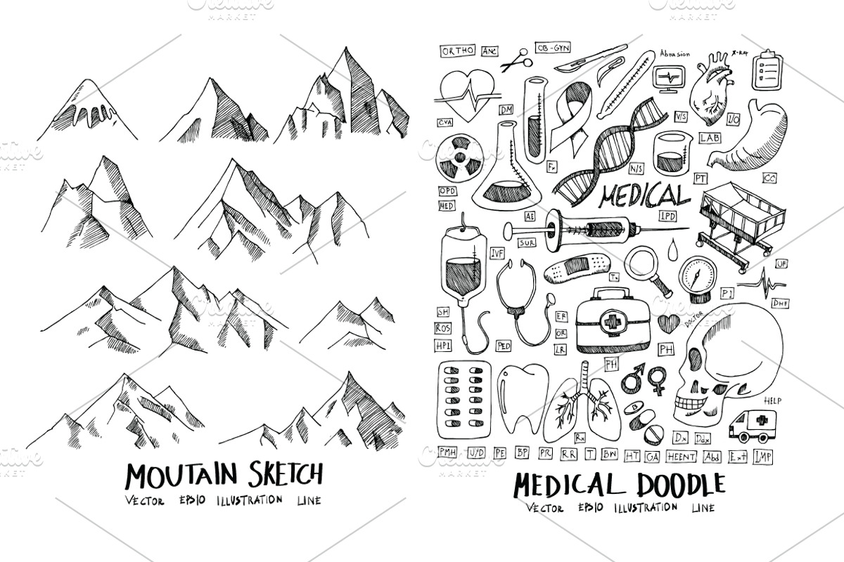 15151 in 1 Doodle Giant bundle, an Object Illustration by TKDoodle (Photo 109 of 144)