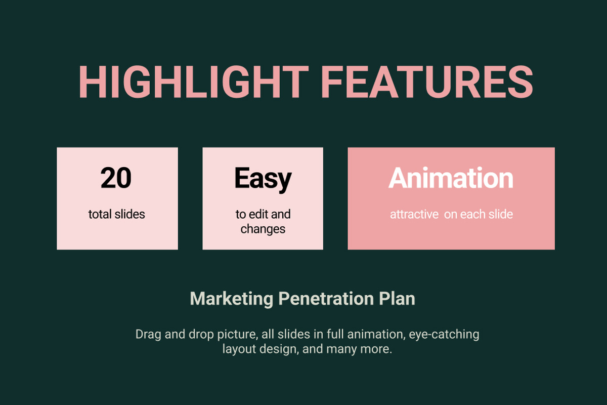 Market Penetration Google Slides, a Presentation Template by Loin Studio (Photo 2 of 4)