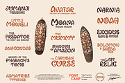 Asmatribe Font, a Handwritten Font by Fontcamp Type Foundry (Thumbnail 9 of 12)