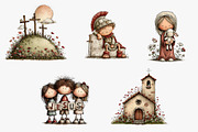 Christian Easter Clipart, an Illustration by CreationArt (Thumbnail 4 of 5)
