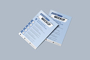 A4 Flyer Mockup, a Flyer Template by seramoe (Thumbnail 5 of 5)