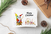 Christmas Greeting Card Template, a Card Template by ElephantArts (Thumbnail 3 of 8)