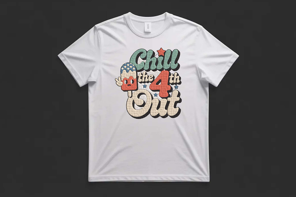 Chill the 4th Out Retro Popsicle, an Illustration by Purpose Ekbal (Photo 2 of 3)