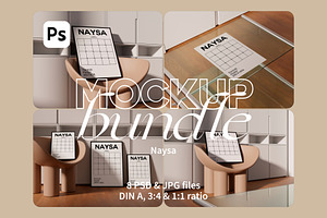 Interior Frame Mockup Bundle NAYSA