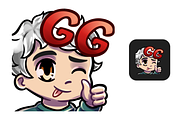 12 Blonde Hair Chibi Boy Emotes, an Illustration by Custom Fonts & Patterns (Thumbnail 8 of 12)