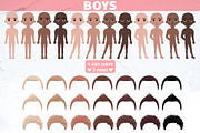Character Creator! Boys & Girls, a Decorative Illustration by Yana Lesiuk (Thumbnail 4 of 12)