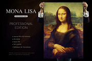 Mona Lisa - Polygonal / PRO Edition, an Illustration by Ajax-Design (Thumbnail 1 of 9)
