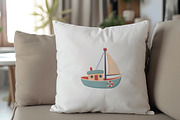 Cute ships set, a Transportation Illustration by JulyGart (Thumbnail 5 of 5)