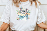 Watercolor Cute koala Clipart, an Illustration by CraftArtStudio (Thumbnail 4 of 6)