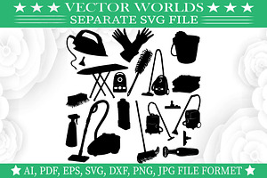 Vacuum Brush SVG, Vacuum Brush SVG, an Object Graphic by VectorWorlds