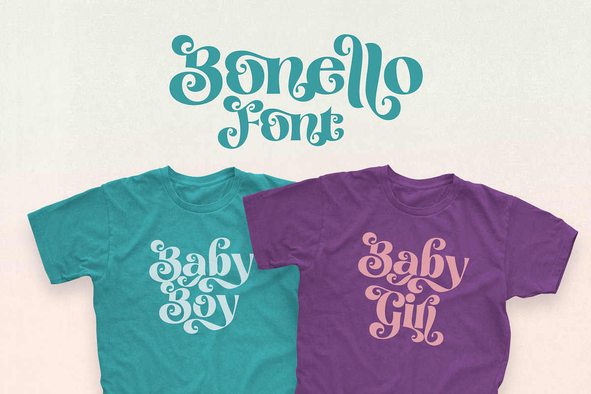 Bonello - Modern Display Font, a Font by creativemedialab (Photo 14 of 19)