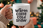 Holiday Christmas - Bubble Display, a Handwritten Font by SaktiAvellin (Thumbnail 6 of 9)
