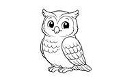 15 Cute Kawaii Animal Coloring Pages, an Animal Illustration by Annudesign (Thumbnail 9 of 9)