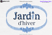 Procreate Brushes Gold Foliage Vol 1, a Brush Add-On by Fashion Workshop Bkk (Thumbnail 6 of 11)