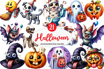 Funny Halloween Clipart