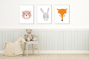 Scandinavian kids clipart PNG, an Animal Illustration by SleptArt (Thumbnail 6 of 6)