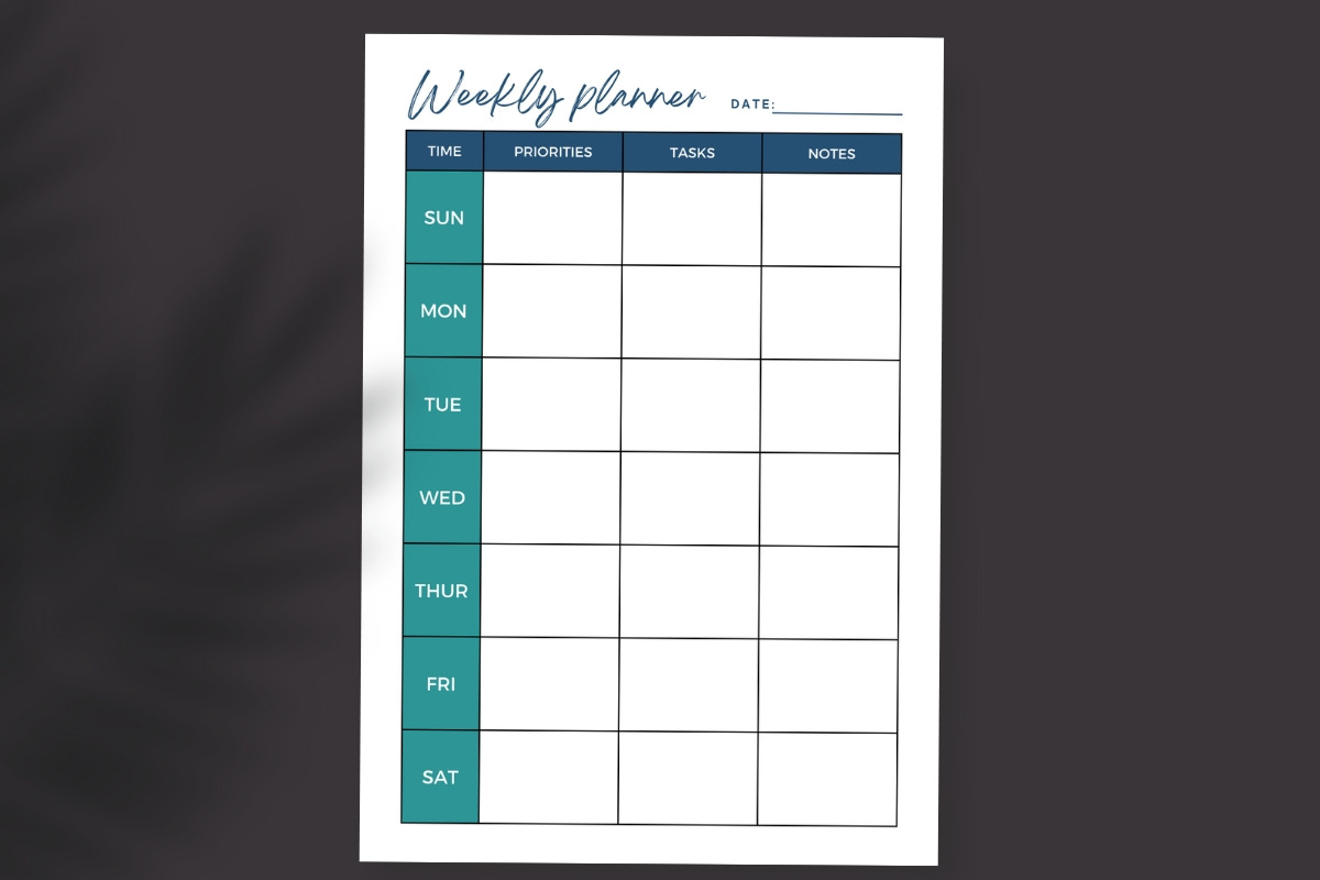 Work From Home Planner, a Print Template by Elegant_Studio44 (Photo 4 of 6)