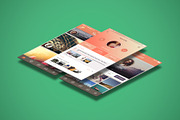 Mobile Mock Ups - Isometric Scenes, an iPhone Mockup by RgraphicsDesign (Thumbnail 3 of 5)