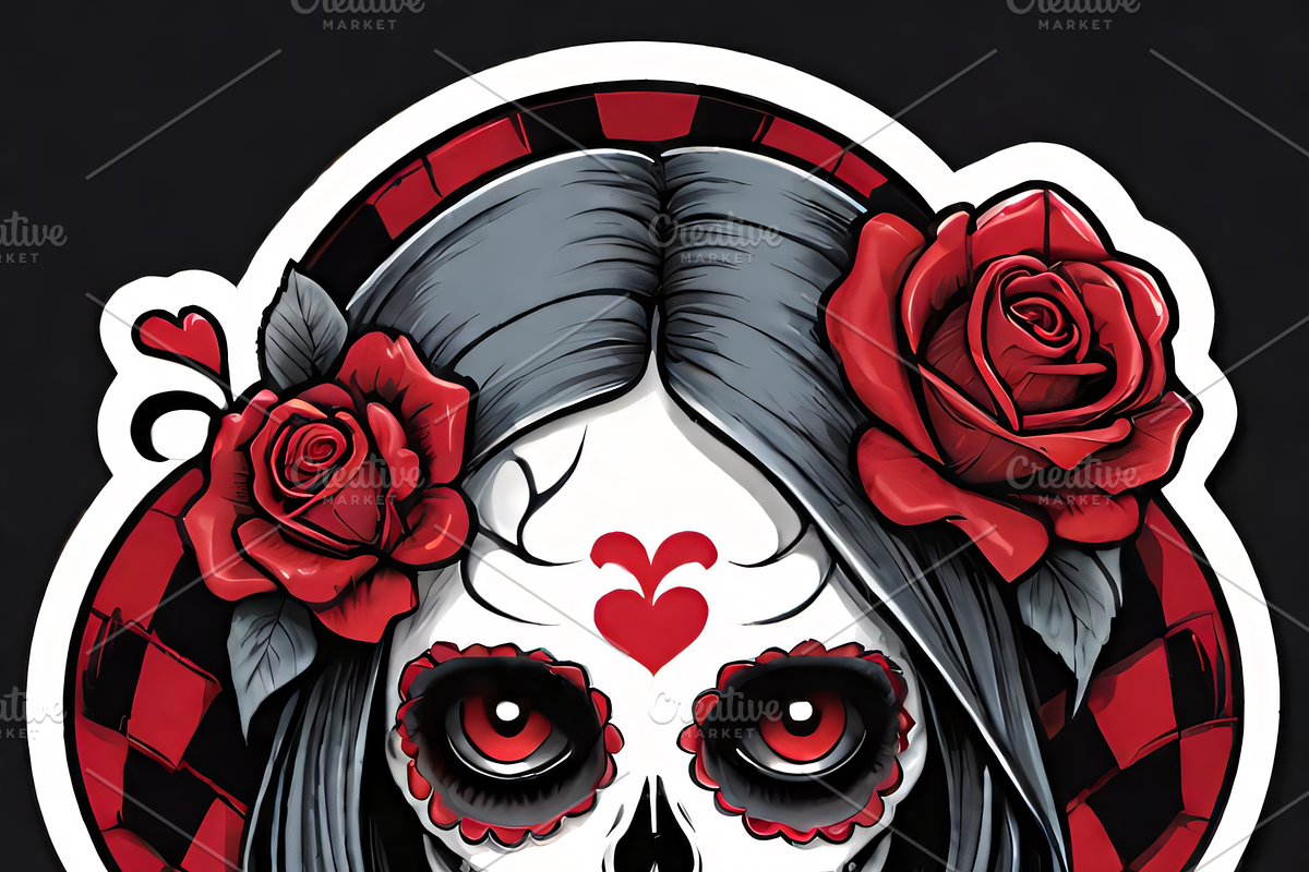 Day of the Deadskull illustrations, an Illustration by ETARA by Mea Hau (Photo 6 of 7)