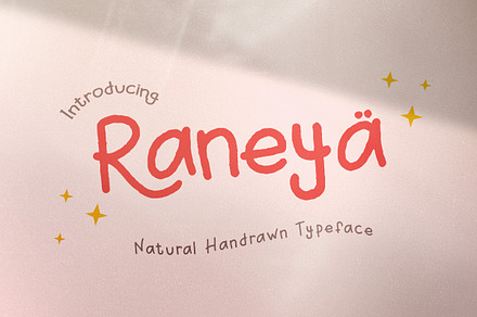 Renaya - Cute Girl Font, a Script Font by Dirtytemp Studio