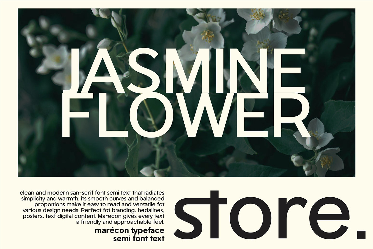 Marecon, a Sans Serif Font by ismanayuda (Photo 3 of 8)