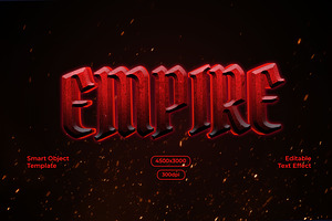 Gothic Text Effect, a Layer Style Add-On by alexdndz