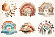 Boho Rainbow Bundle, an Illustration by Libby Wishes (Thumbnail 2 of 12)