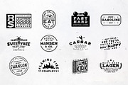 Retrospective Bundle - Fonts & Logos, a Handwritten Font by Roman Paslavsky (Thumbnail 2 of 18)